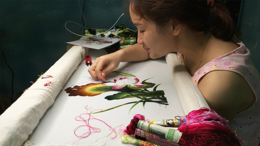 Chinese Embroidery Kits and Supplies at Furn-Store