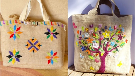 Mixed Media Embroidery Fusion: Creative Artistry at Furn-Store