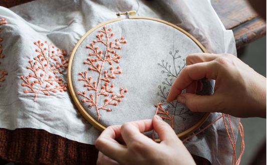 Choosing the Right Fabric for Embroidery by Furn-Store