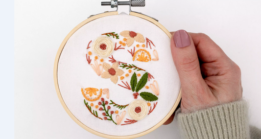 How to Hand Embroider Letters at Furn-Store