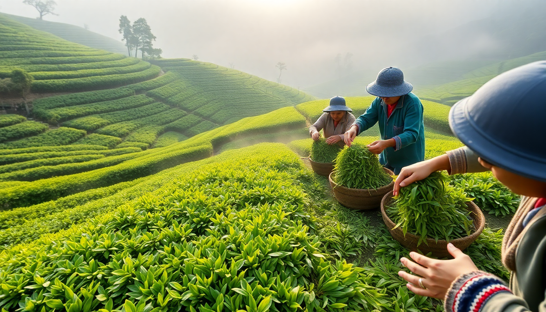 Unwind with the Art of Tea Leaf Sorting at Furn-store