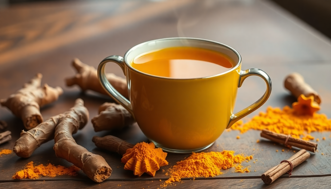 The Art of Bliss: Furn-store's Golden Balance Turmeric Tea