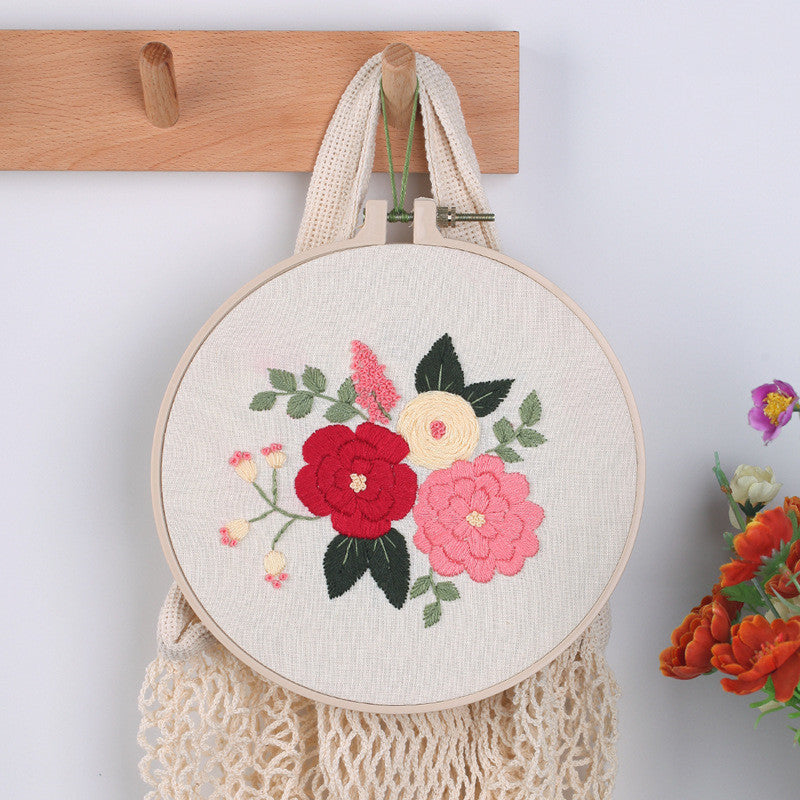 Embroidery Diy Fabric Embroidery Material Package Thread Embroidery