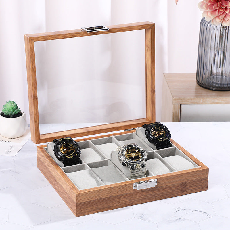 Wooden Watch Storage Display Box