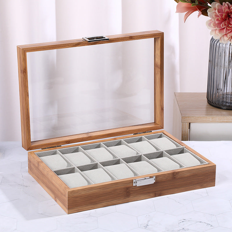 Wooden Watch Storage Display Box